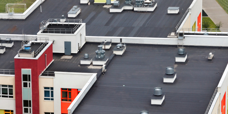 Commercial Flat Roofing in Raleigh, North Carolina